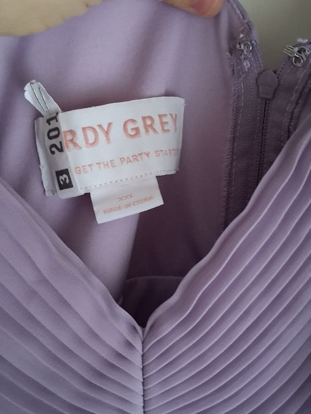 Birdy Grey Lavender Ginny Chiffon Maxi Dress - Picture 2 of 8